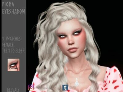 Piona Eyeshadow By Reevaly Sims 4 CC