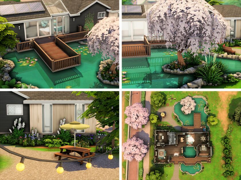 sims 4 cc pondside heaven by xogerardine 5