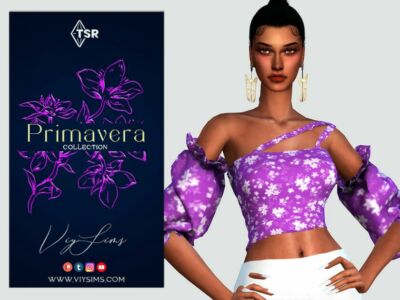 Primavera Collection – TOP [I] Sims 4 CC