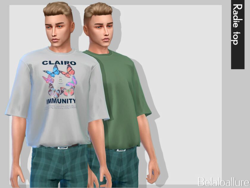 Radie TOP By Belal1997 Sims 4 CC