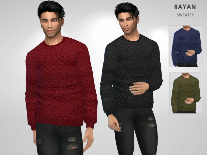 Rayan Sweater By Puresim Sims 4 CC