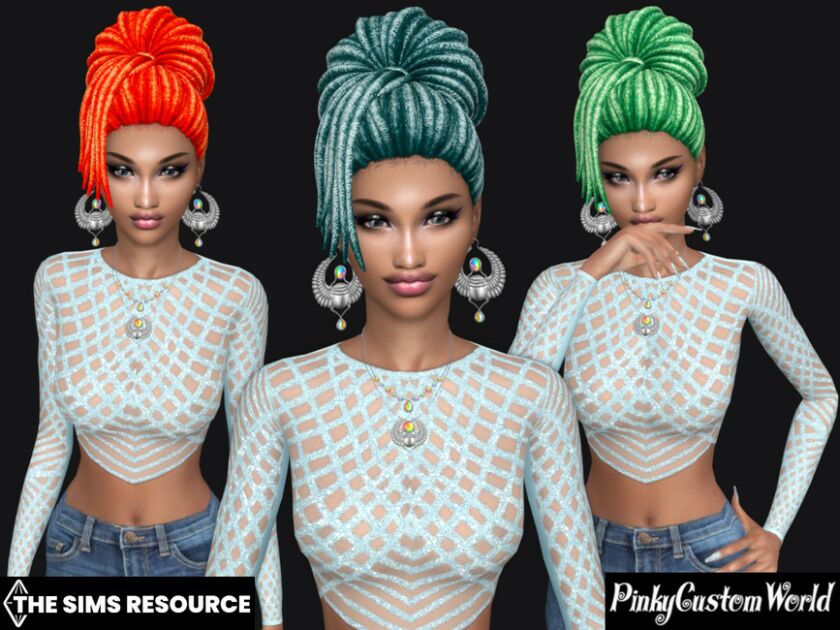 sims 4 cc recolor of nightcrawlers nala hair by pinkycustomworld 2