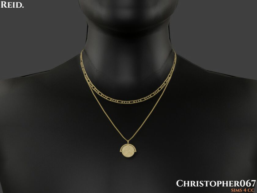 sims 4 cc reid necklace christopher067 by christopher067 3