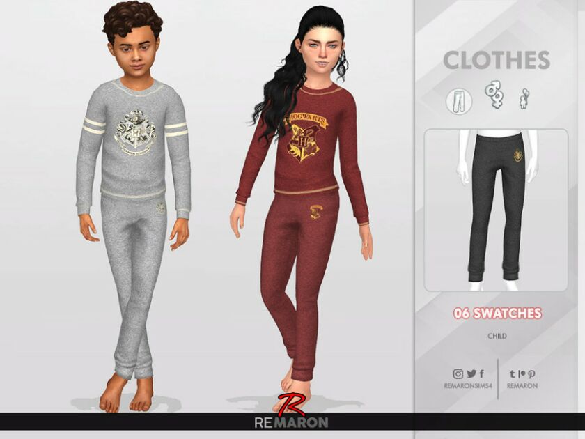 Remaron_C_Harrypotterpants01 By Remaron Sims 4 CC