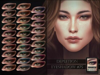 Depletion Eyeshadow By Remussirion Sims 4 CC