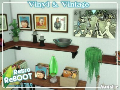 Retro Reboot Vinyl And Vintage By Mutske Sims 4 CC