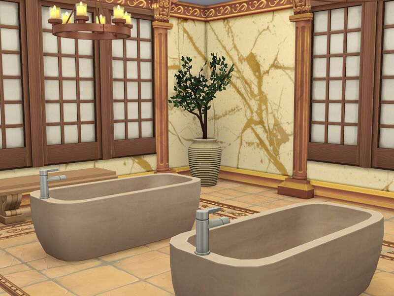 sims 4 cc roman bath and spa no cc by flubs79 5