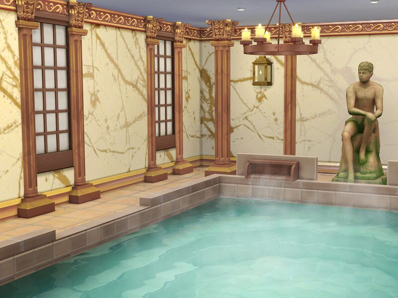 sims 4 cc roman bath and spa no cc by flubs79 6