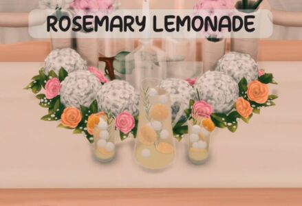 Rosemary Lemonade Sims 4 CC