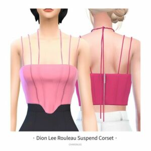 Rouleau Suspend Corset By Charonlee Sims 4 CC