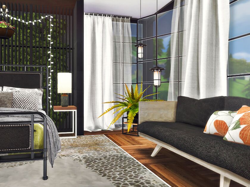 sims 4 cc rune bedroom by rirann 2