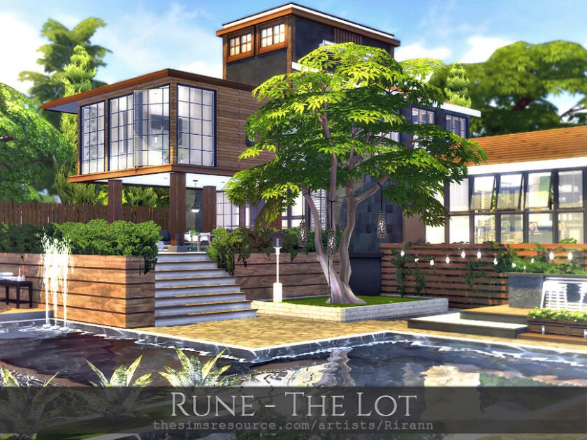 Rune – The LOT By Rirann Sims 4 CC