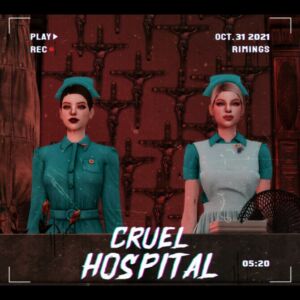 [Rxdxh] Cruel Hospital Collaboration﻿ By Rimings Sims 4 CC