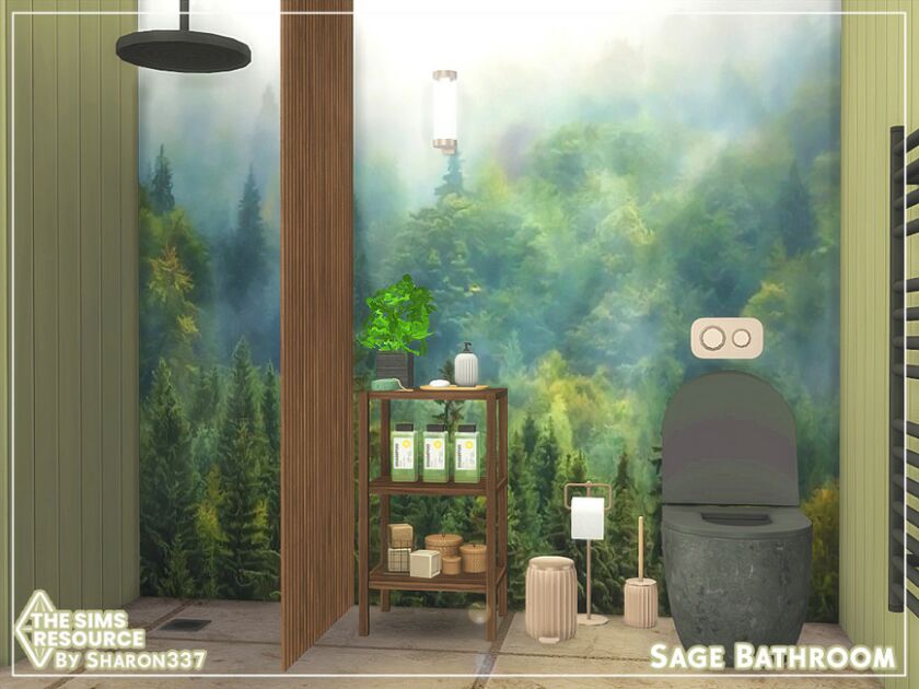 sims 4 cc sage bathroom tsr cc only by sharon337 4