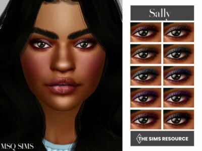 Sally Eyeshadow By Msqsims Sims 4 CC