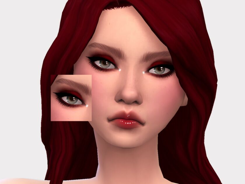 Sangria Eyeshadow By Sagittariah Sims 4 CC