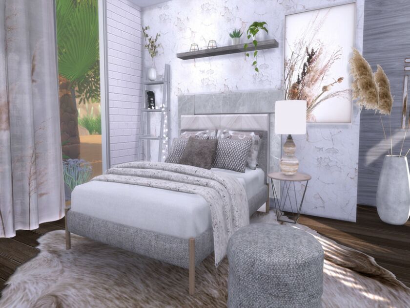 sims 4 cc sara bedroom by suzz86 2