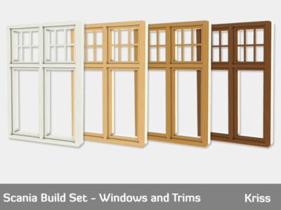 Scania Window – Jugend Trellis – 1-Tile Sims 4 CC