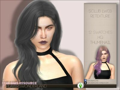 Sclub LWN03 Retexture *Mesh Needed* By Playerswonderland Sims 4 CC