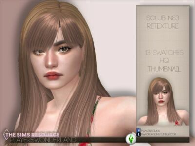 Sclub N83 Retexture *Mesh Needed* By Playerswonderland Sims 4 CC