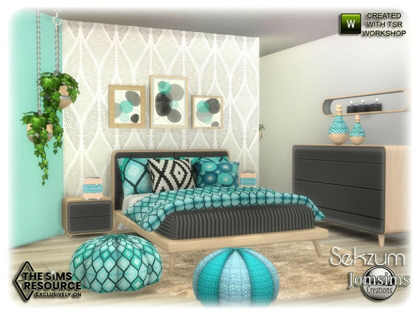 sims 4 cc sekzum bedroom by jomsims 6