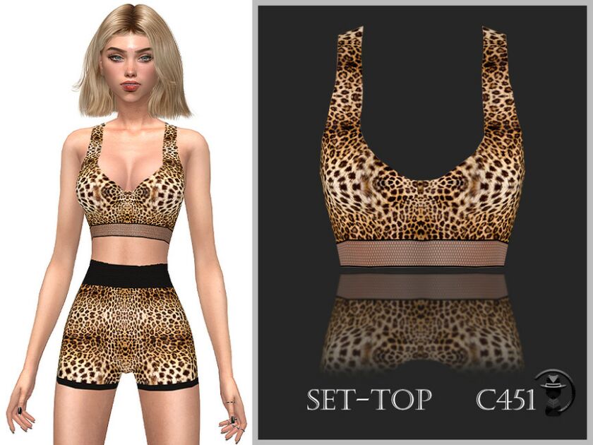 Set-Top C451 By Turksimmer Sims 4 CC