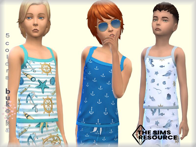 Shirt SEA By Bukovka Sims 4 CC