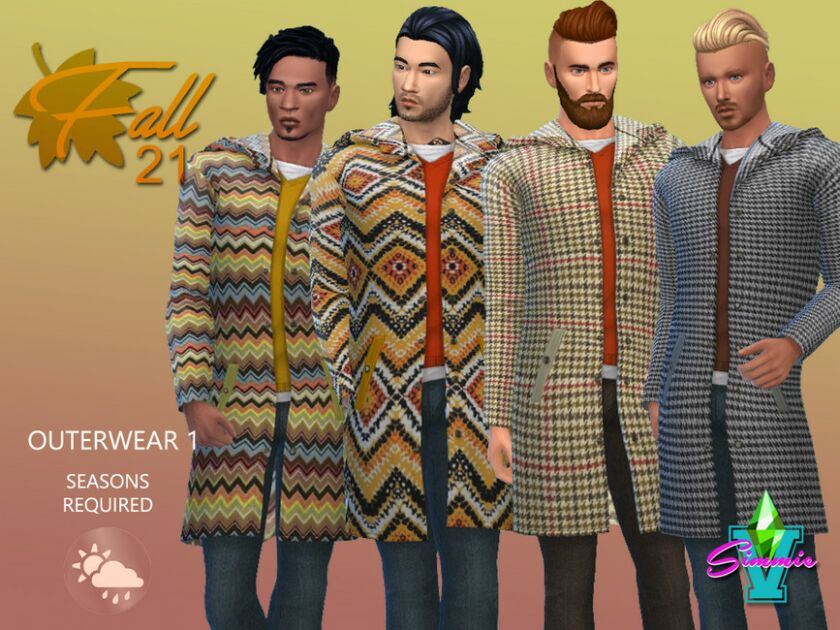 Simmiev Fall21 Outerwear 1 By Simmiev Sims 4 CC