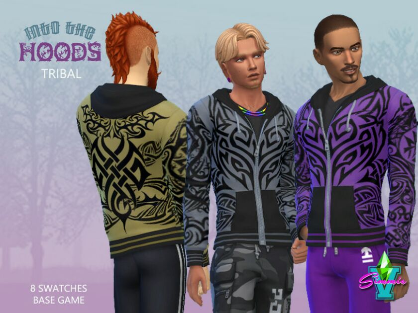 Simmiev Into The Hoods Tribal By Simmiev Sims 4 CC