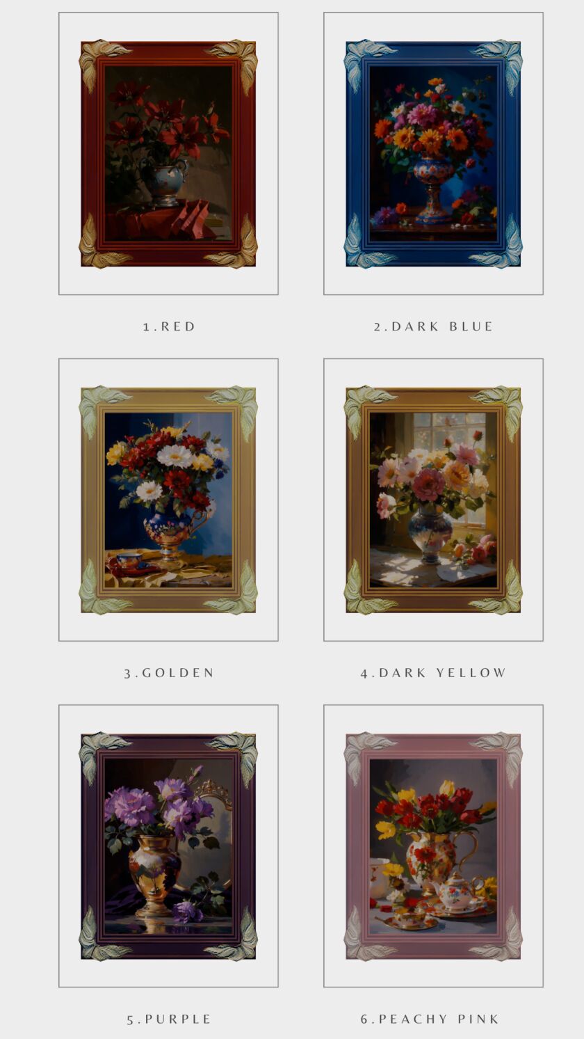 sims 4 cc sims 4 wall art classic still life painting n1 2