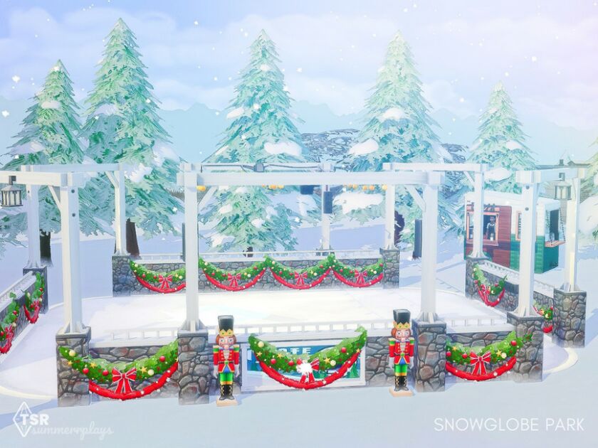 sims 4 cc snowglobe park 5