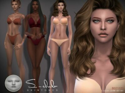 Soft Female Skin Overlay By S-Club Sims 4 CC