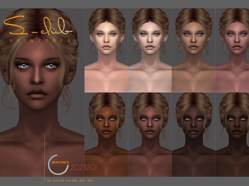 sims 4 cc soft female skin overlay by s club 2