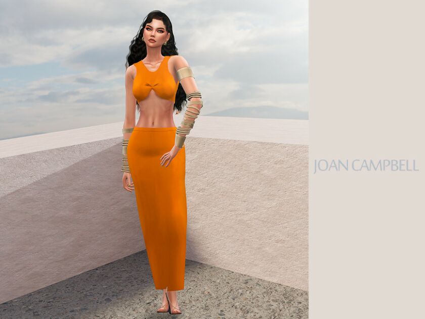 Solar Dress Sims 4 CC