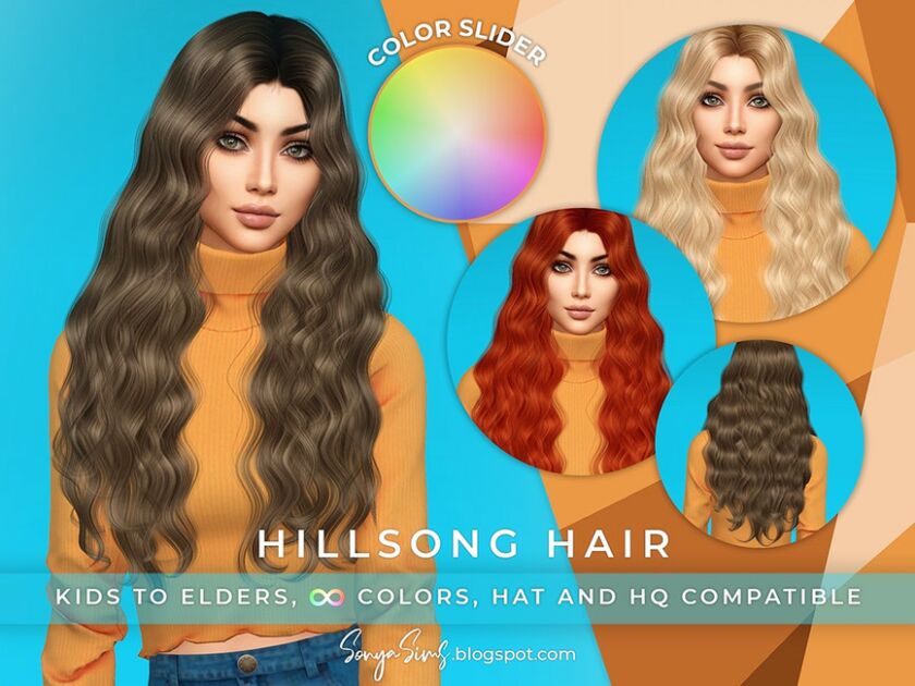 Sonyasims Hillsong Color Slider (Patreon) (Retexture) By Sonyasimscc Sims 4 CC