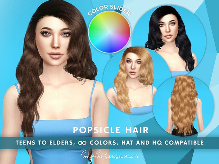 SonyaSims Popsicle Color Slider (Retexture) Sims 4 CC