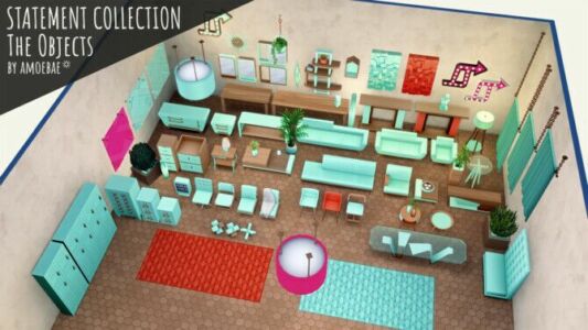 Statement Collection PT 3 Sims 4 CC