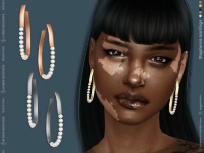 Stephenie Earrings Sims 4 CC