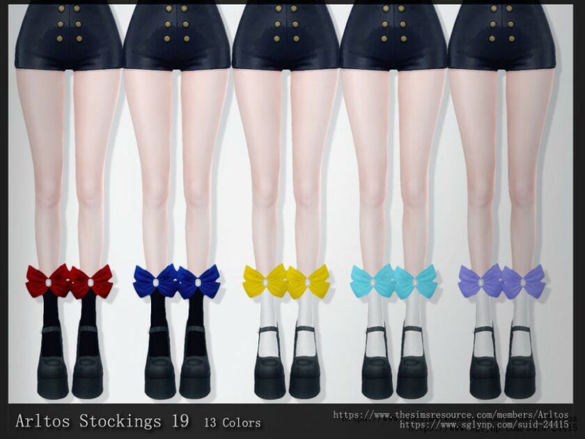 Stockings 19 By Arltos Sims 4 CC