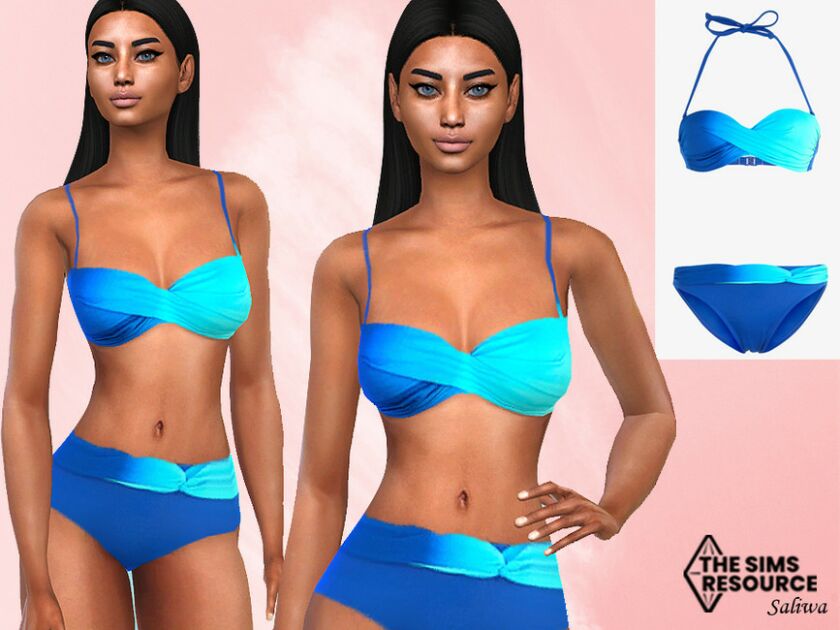 Summer Bikini SET By Saliwa Sims 4 CC