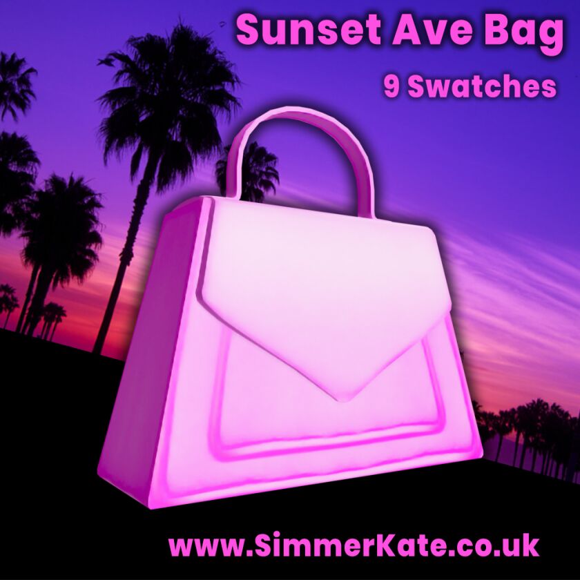 Sunset AVE BAG Sims 4 CC