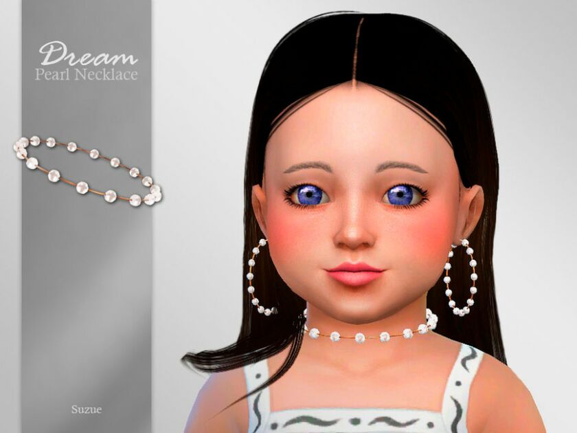 [Suzue] Dream Toddler Necklace Sims 4 CC