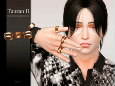 [Suzue] Tanzan II Rings Sims 4 CC