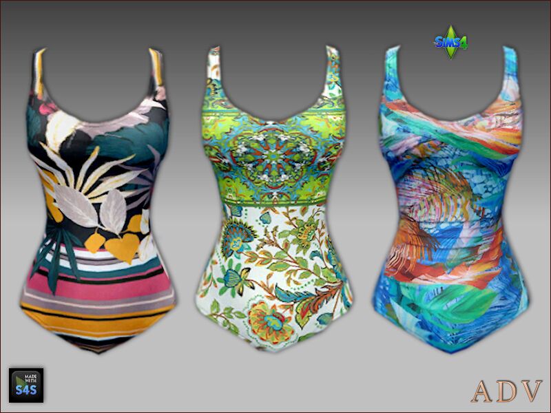 sims 4 cc swimsuits and hats for seniors 2