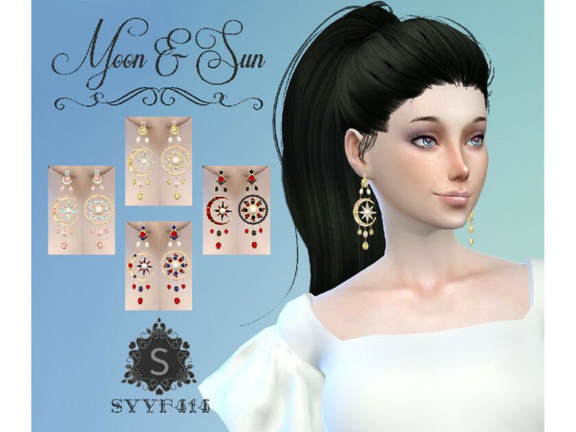 Syyf414_Moon & SUN By Syyf414 Sims 4 CC