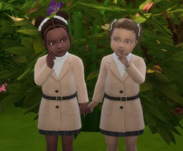 Talia And Tinsley Aged UP Into A Toddler Today… Sims 4 CC