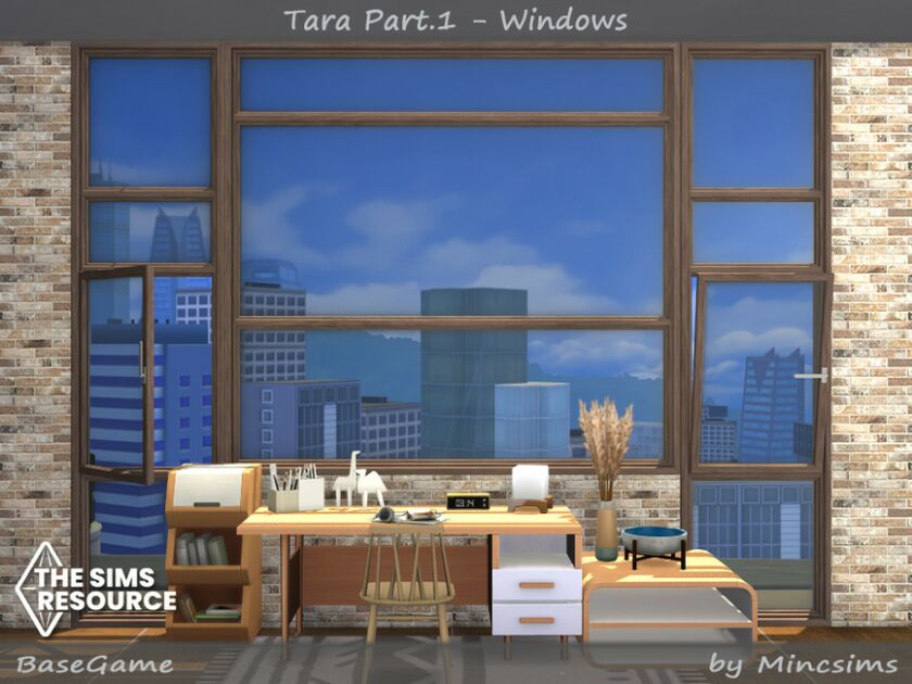 Tara Part.1 – Windows By Mincsims Sims 4 CC