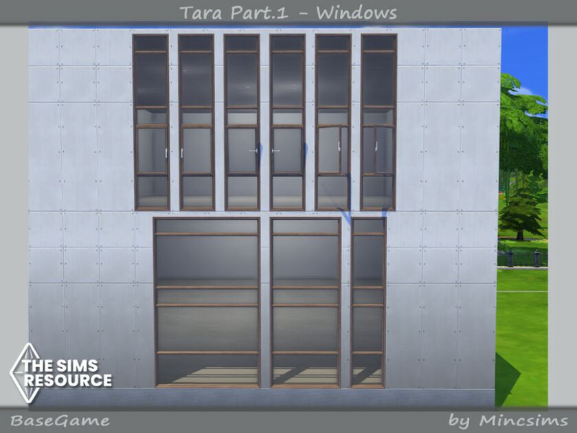 sims 4 cc tara part 1 windows by mincsims 7