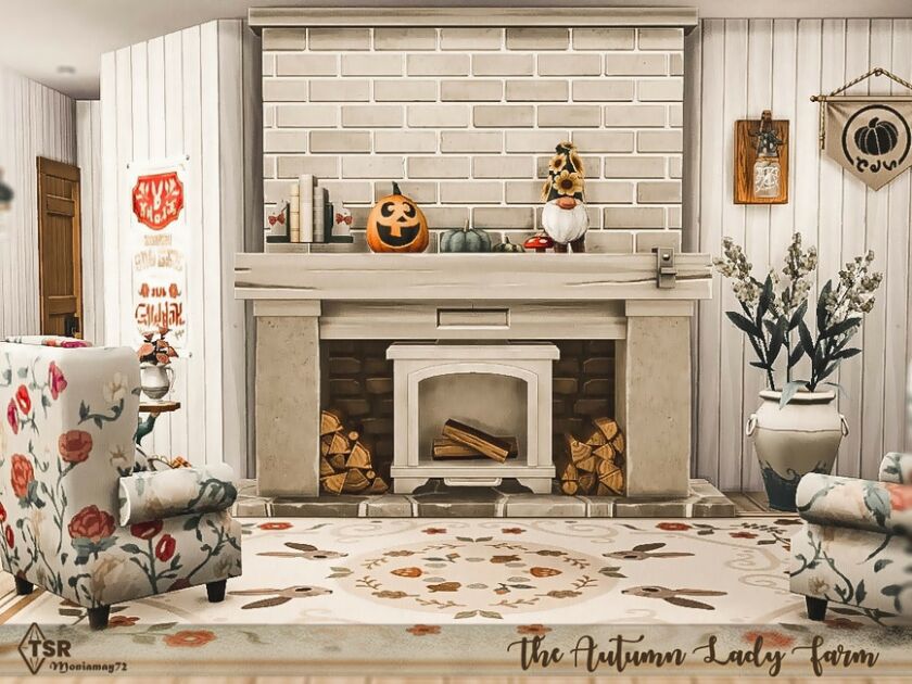 sims 4 cc the autumn lady farm no cc by moniamay72 5