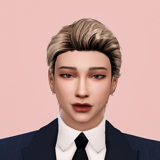 sims 4 cc the bts kim namjoon male by hedennychen 2